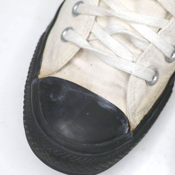 Vintage Converse Chuck Taylor All Stars High Top Sneakers Canvas Shoes White - Picture 5 of 12